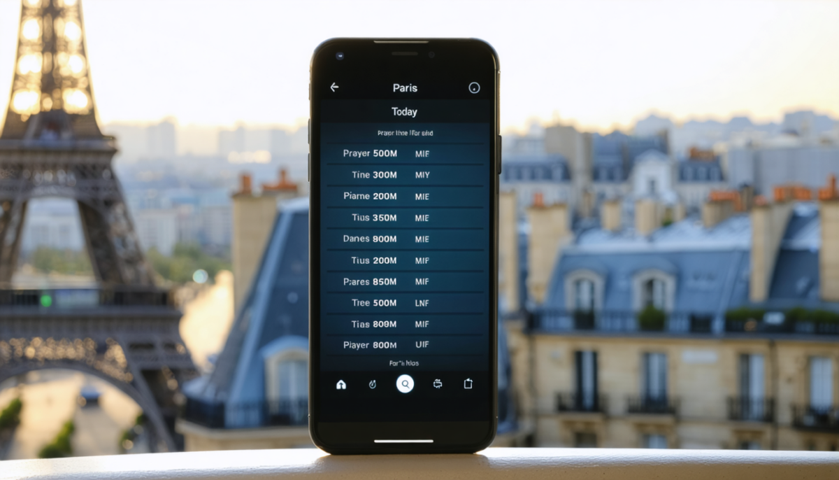 consultez les horaires de prière à paris aujourd'hui avec des informations précises et mises à jour en temps réel pour organiser vos prières sereinement.