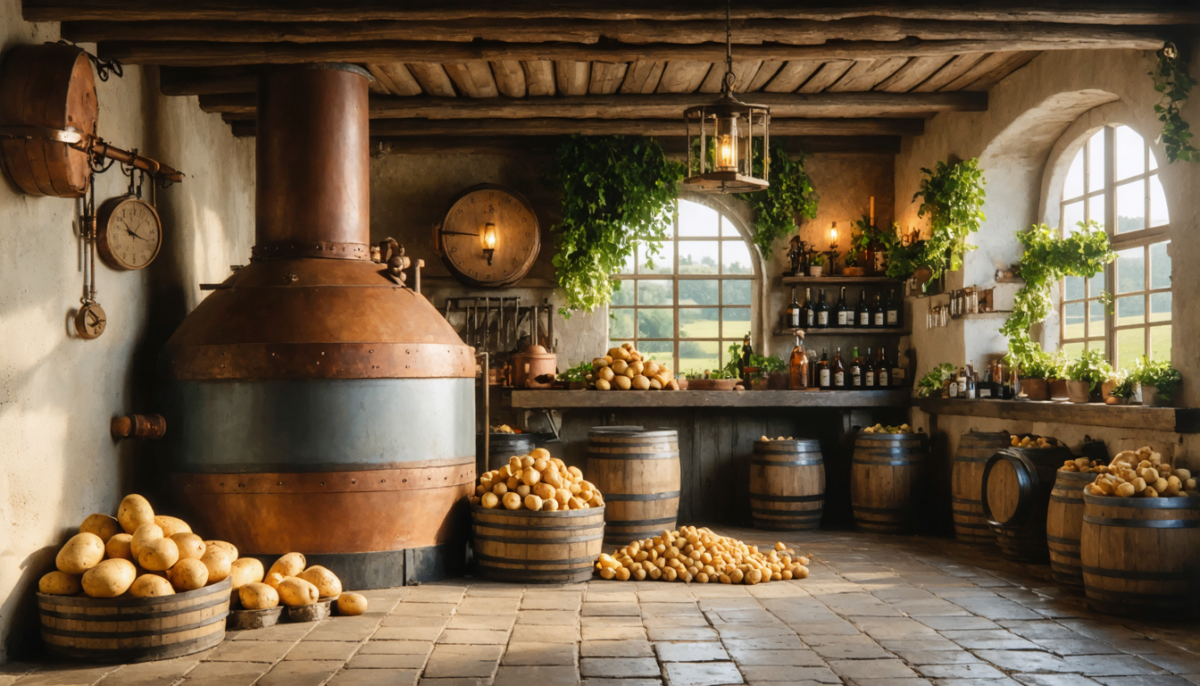 découvrez l'alcool de pomme de terre en france : ses procédés de fabrication traditionnels, les différentes variétés disponibles et leurs utilisations culinaires et artisanales.