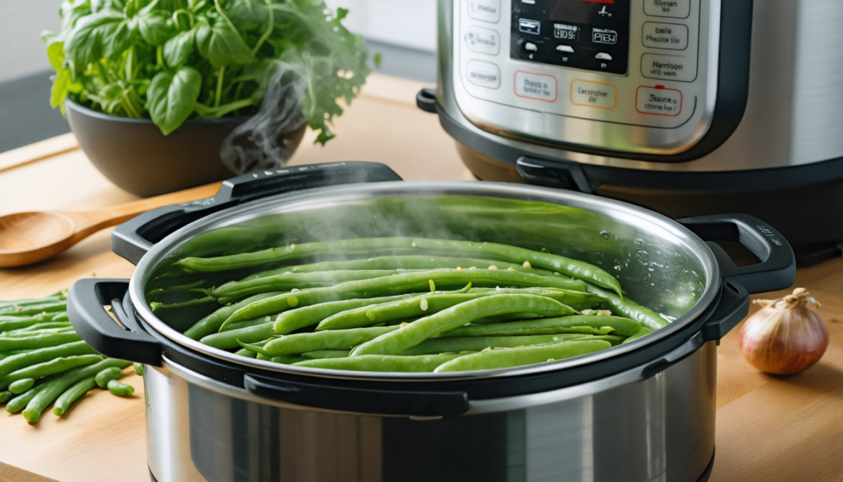 découvrez comment cuire rapidement et facilement des haricots verts frais à la cocotte-minute grâce à notre mode d'emploi simple et efficace pour une cuisson express parfaite.