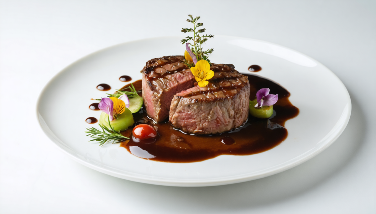 découvrez la recette des chefs pour un filet mignon de veau d'exception, un plat gastronomique raffiné qui séduira vos convives.