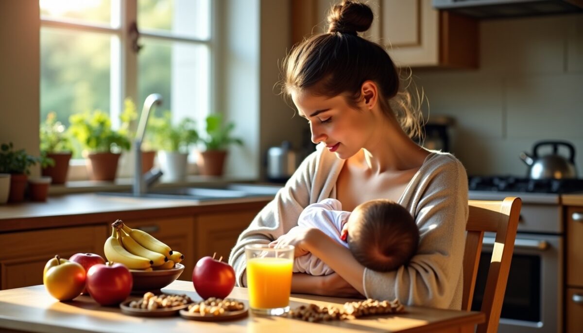 Collations Nutritives pour l'Allaitement : Suggestions Simples pour Maintenir Énergie et Vitalité