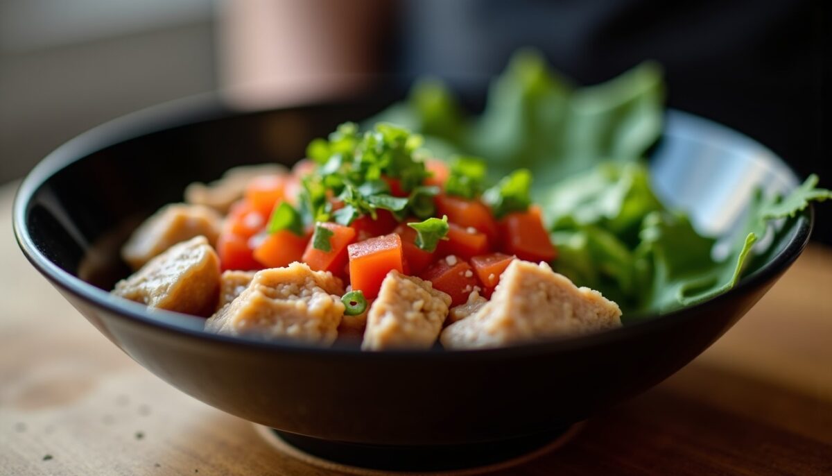 Poke bowl au poulet : une recette facile, rapide et pleine de saveurs