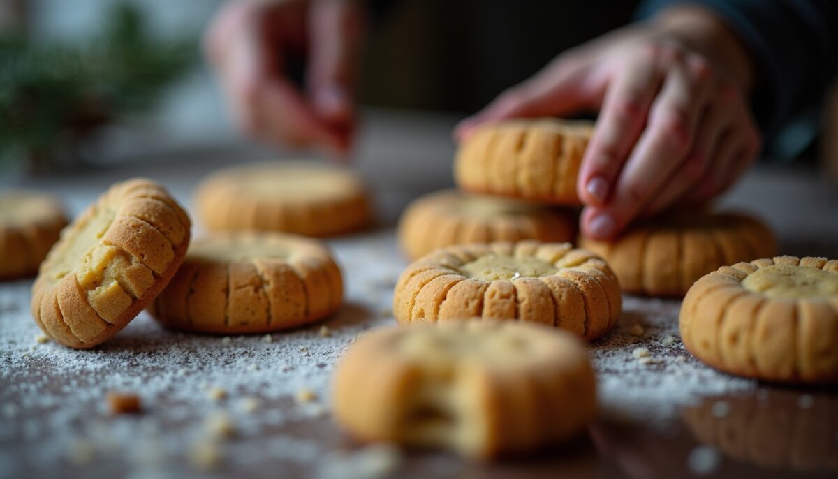 Le secret des biscuits sablés de Noël : la recette authentique de grand-mère pour des douceurs croustillantes