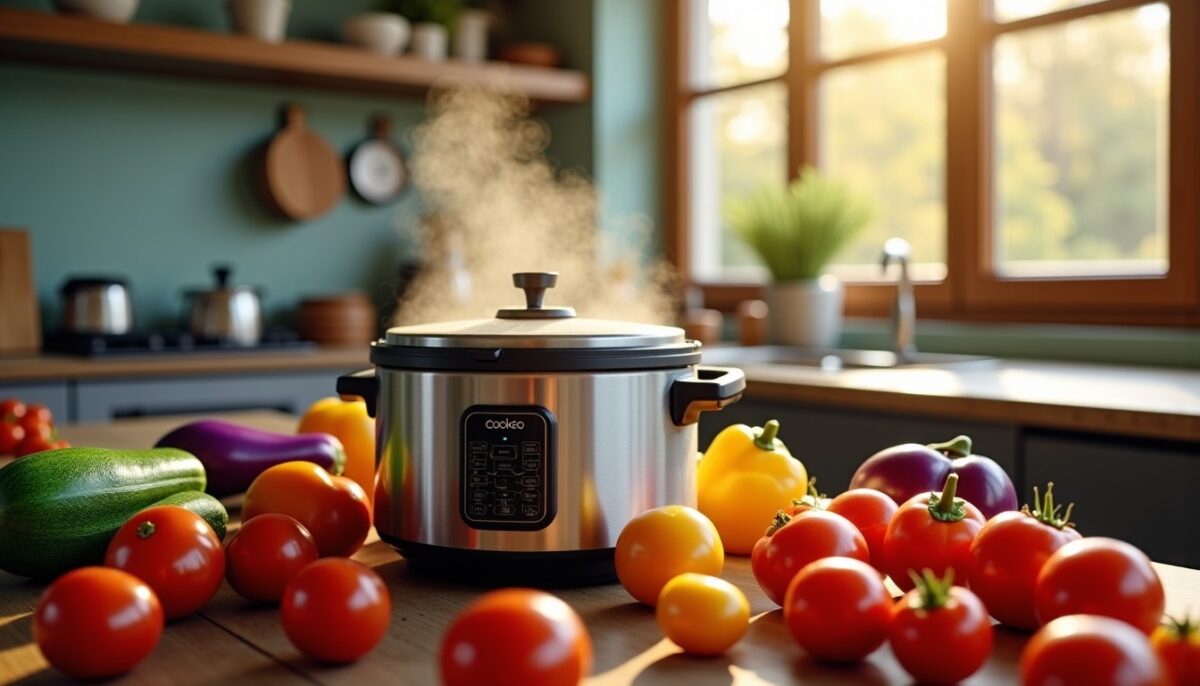 Ratatouille au Cookeo : recette express et pleine de saveurs