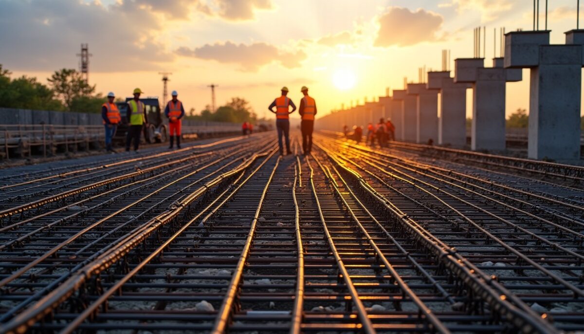 Treillis soudé et béton armé : l’alliance essentielle pour des constructions solides et durables